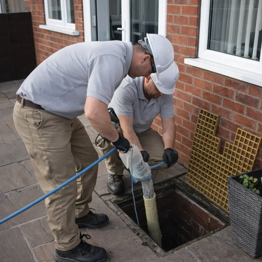 Blocked drain repair service in Haslemere